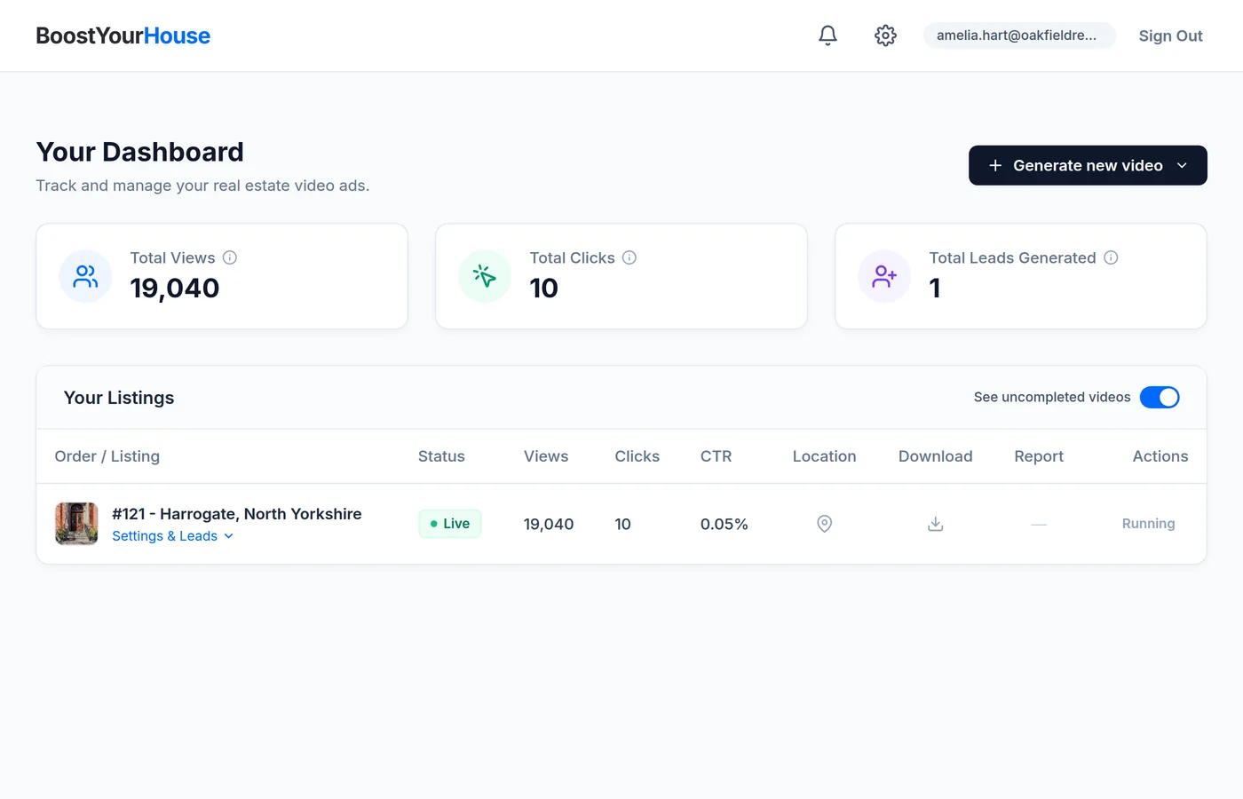 Client Marketing Dashboard